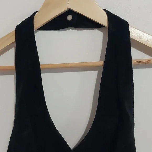 Vintage Suede Harley-Davidson Corset - Picture 2 of 10